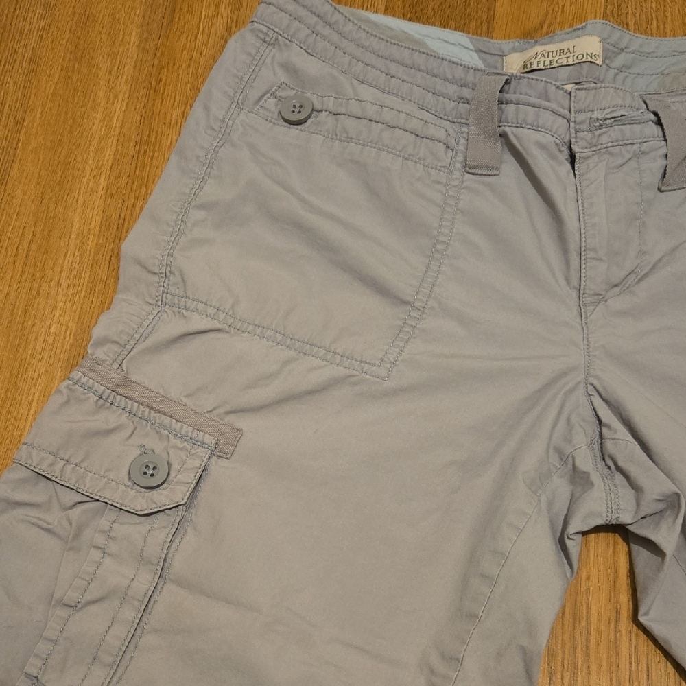 Natural Reflections Light Gray Capris - image 2